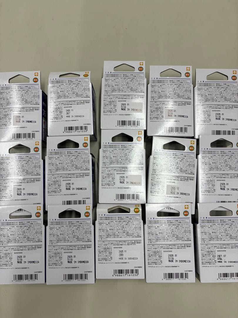 EPSON 76 インクカートリッジ４色 15セット