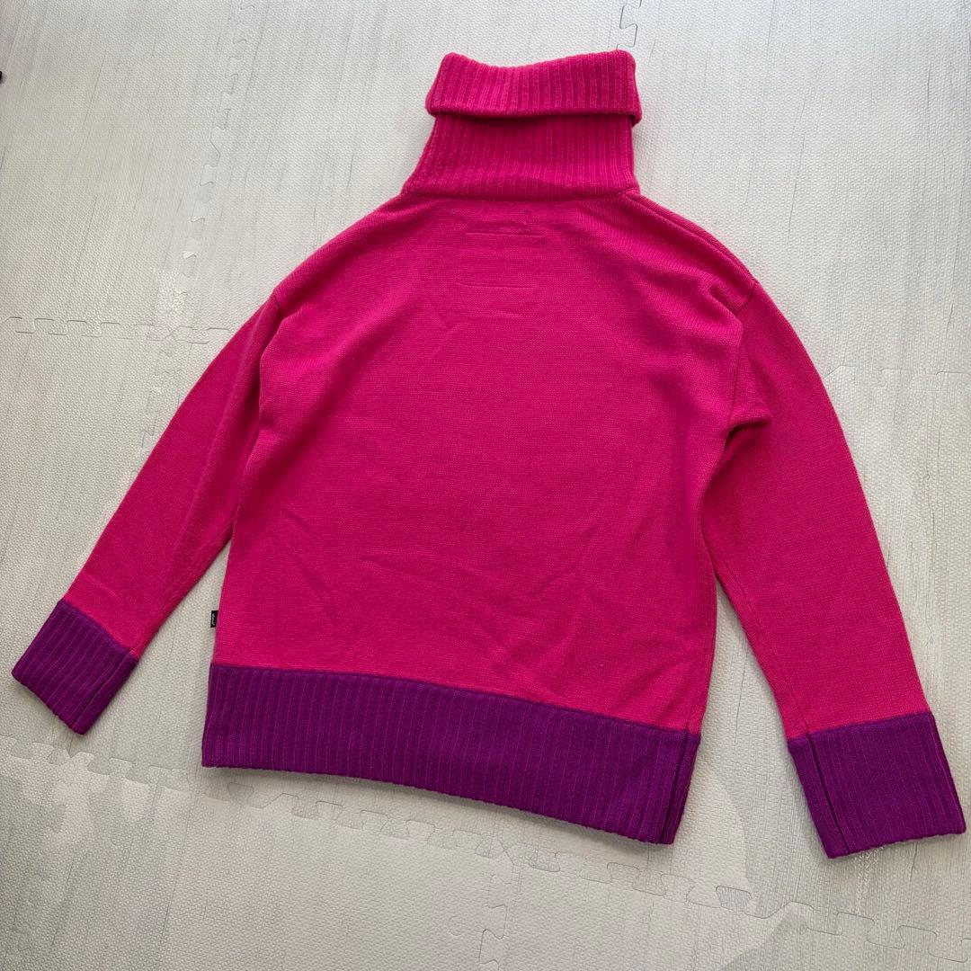 glamb ジョジョ ドッピオ タートルネック セーター ピンク
