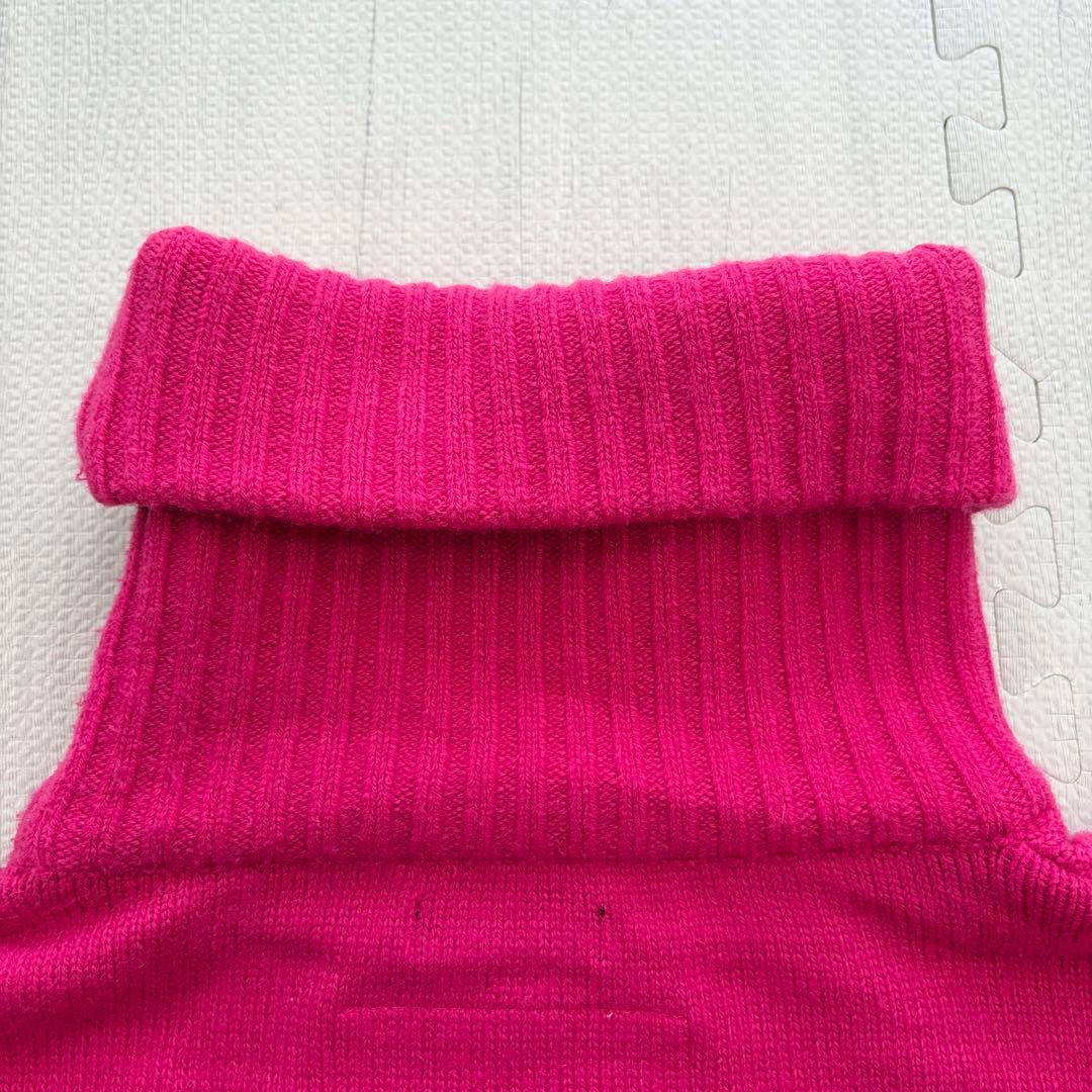 glamb ジョジョ ドッピオ タートルネック セーター ピンク