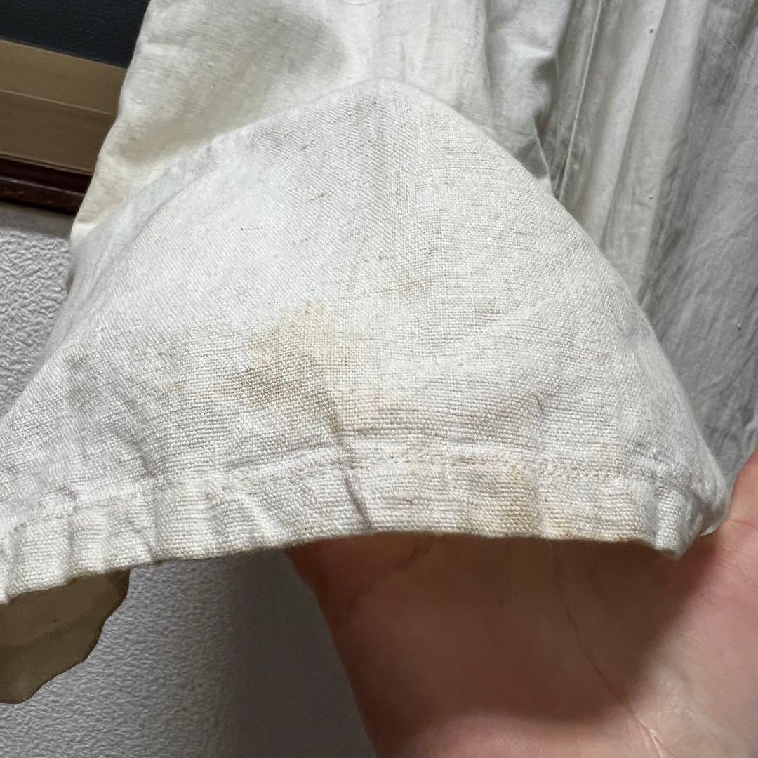 30s french vintage リネンコート ユーロヴィンテージ