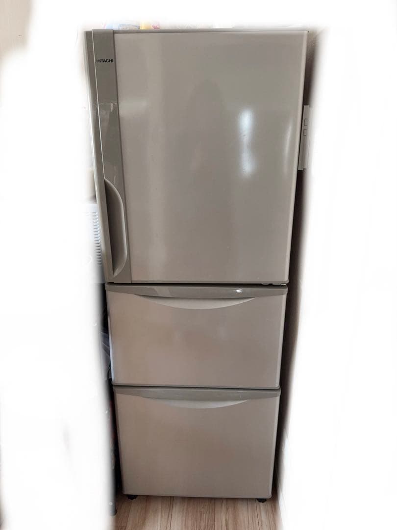 HITACHI 冷蔵庫 R-27GV 265L 2017年式（引き取り限定）