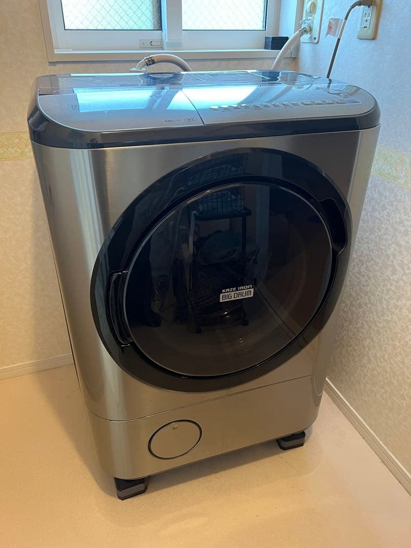 【12/26まで】ビッグドラム日立ドラム式洗濯乾燥機　BD-NX120CL(S)