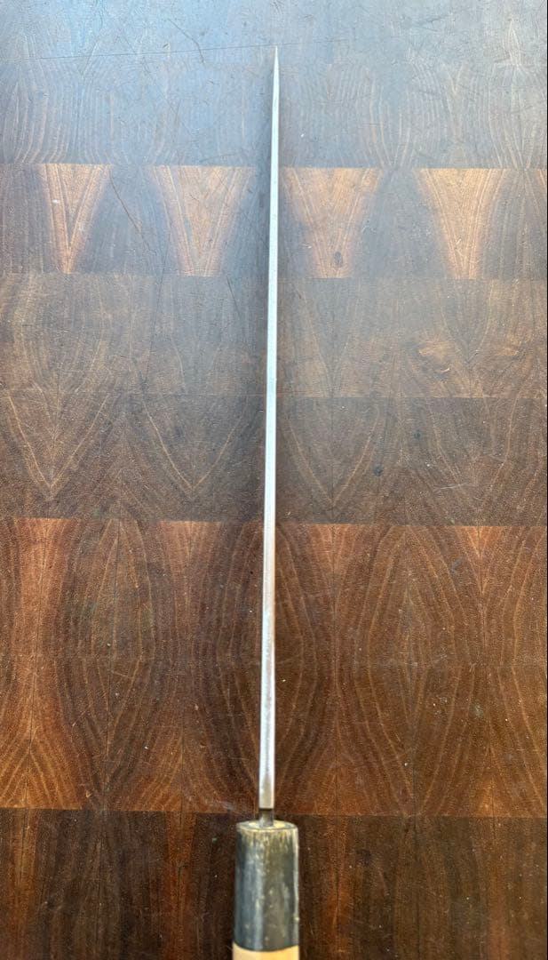 正本総本店　霞　玉白鋼　柳刃　300mm 尺　包丁　和包丁　研ぎ済