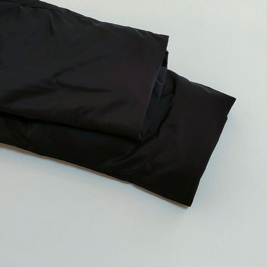 美品✨️センソユニコ　ダウンコート　コクーン　ダブルジップ　ウールジャガード切替