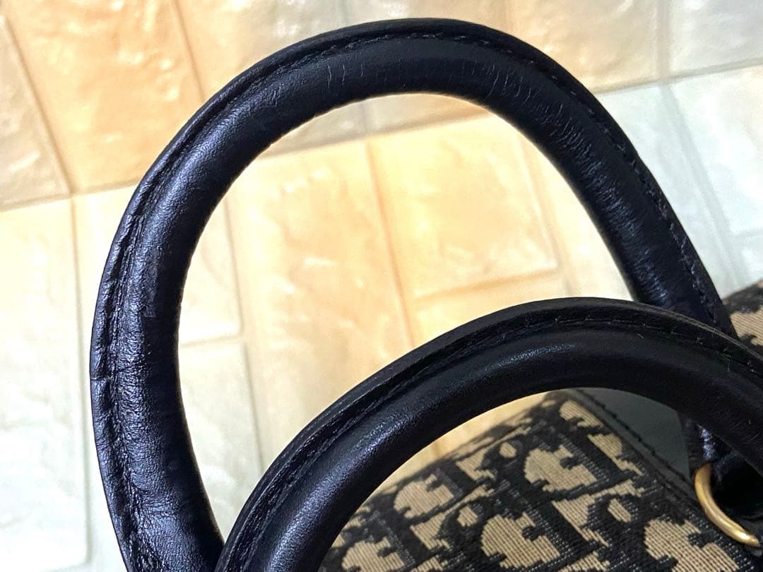 Christian Dior トロッター ミニボストンバッグ 旅行バッグ 90s