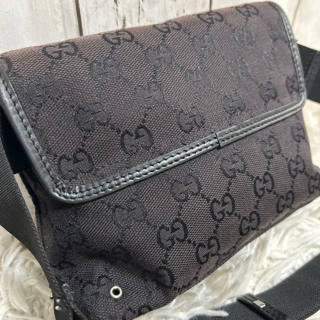 GUCCI GGキャンバス グッチ ウエストバッグ ボディバッグ ジャッキー