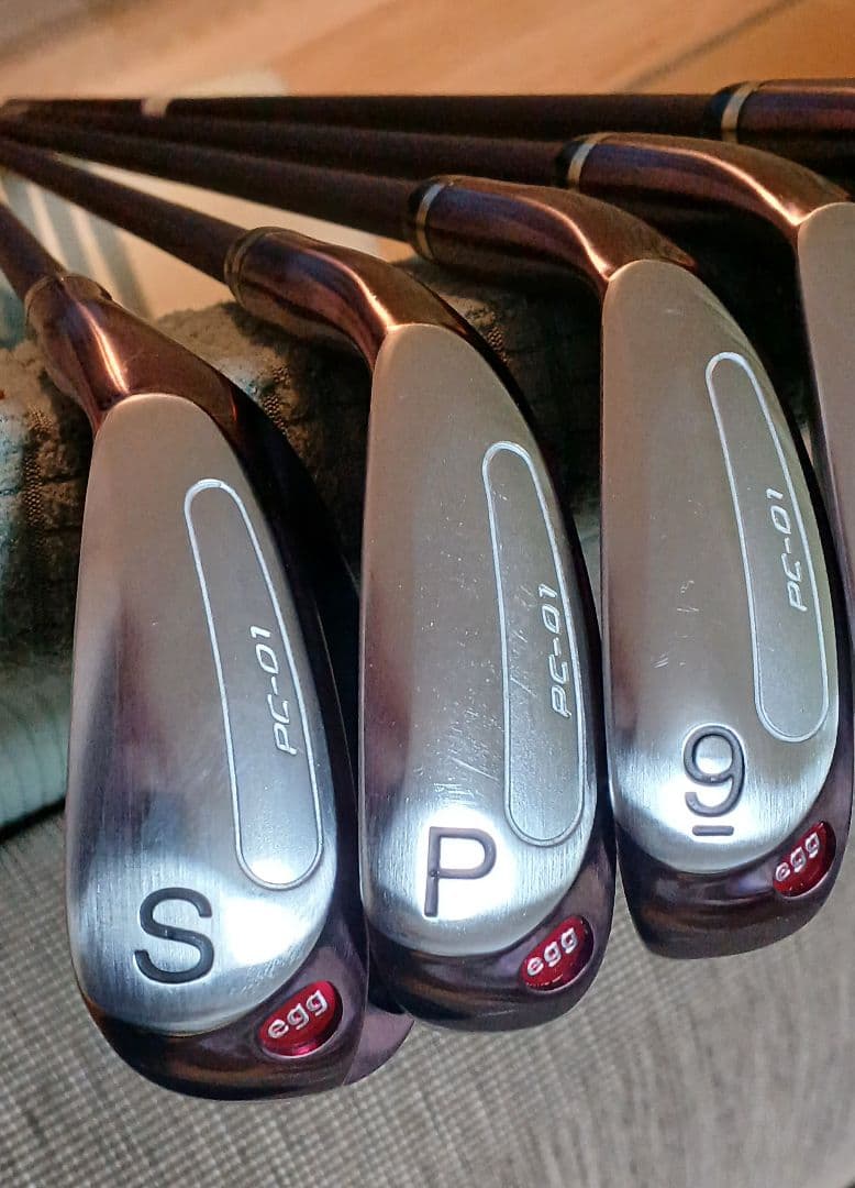 美品！プロギア egg PC-01 レディース アイアンセット 5本PRGR