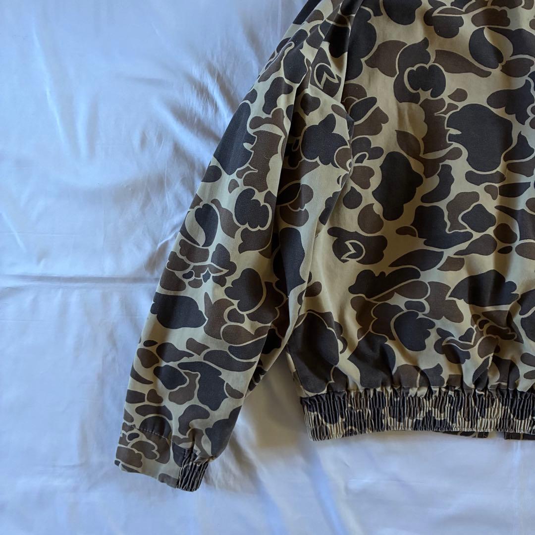 古着　70s 80s　cabelas　カベラス　カモ柄パーカー　USA製