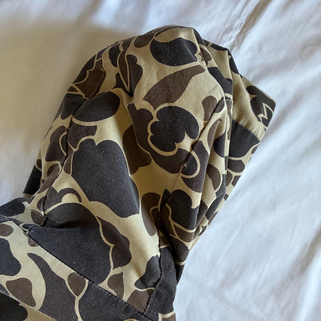 古着　70s 80s　cabelas　カベラス　カモ柄パーカー　USA製