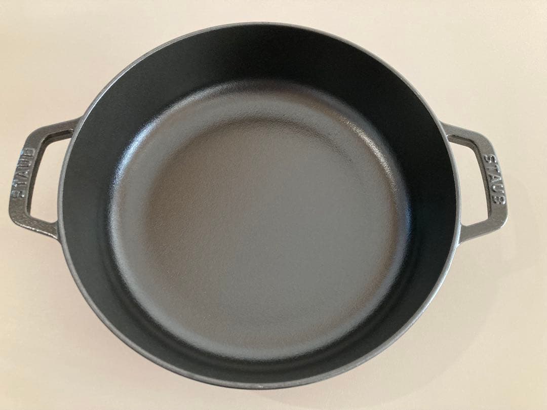 STAUB ブレイザー　26cm 黒　ブラック　ストウブ　未使用