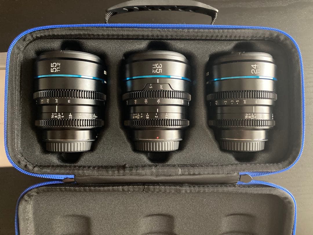 SIRUI Night Walker T1.2 Eマウント24.35.50mm