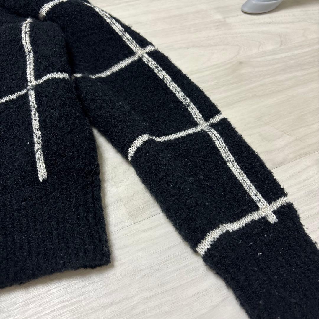 herlipto Crillon Boucle Cardigan 黒　M ニット