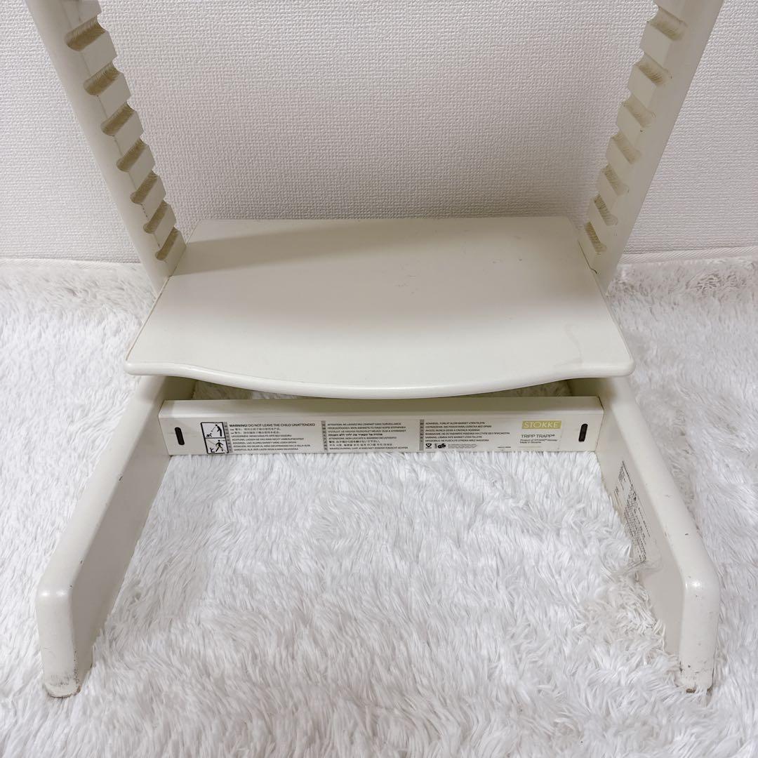 大人気✨️STOKKE ストッケ トリップトラップ シリアル4 ホワイト 白