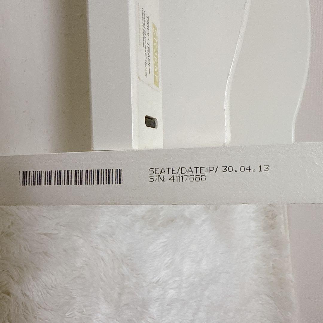 大人気✨️STOKKE ストッケ トリップトラップ シリアル4 ホワイト 白