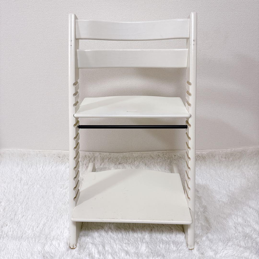 大人気✨️STOKKE ストッケ トリップトラップ シリアル4 ホワイト 白