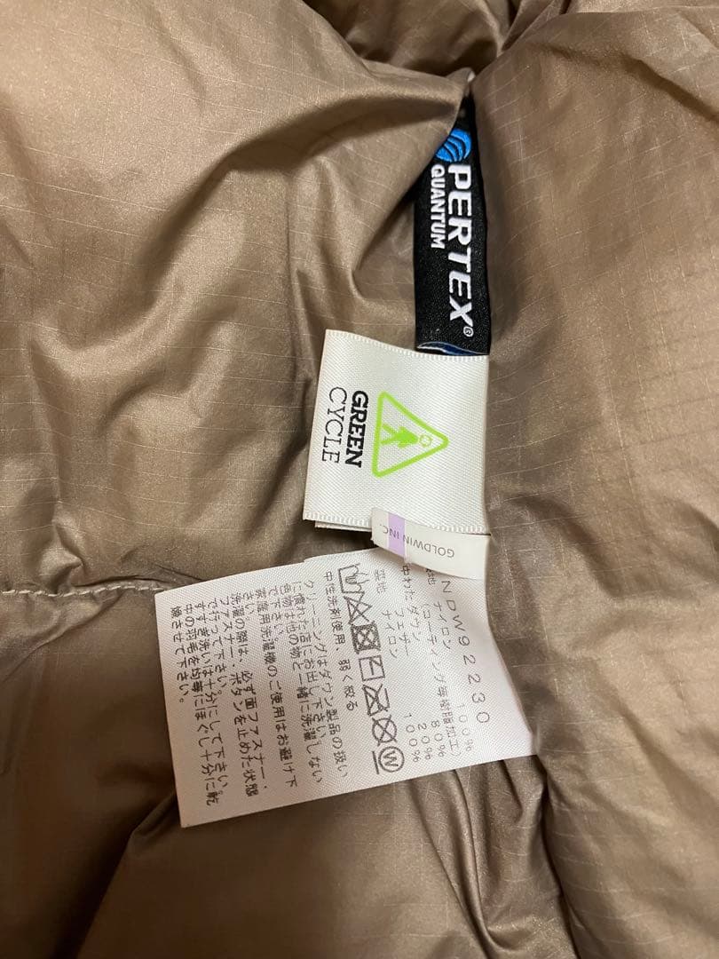 ノースフェイス キャンプシエラショートダウンジャケット S ウォルナット