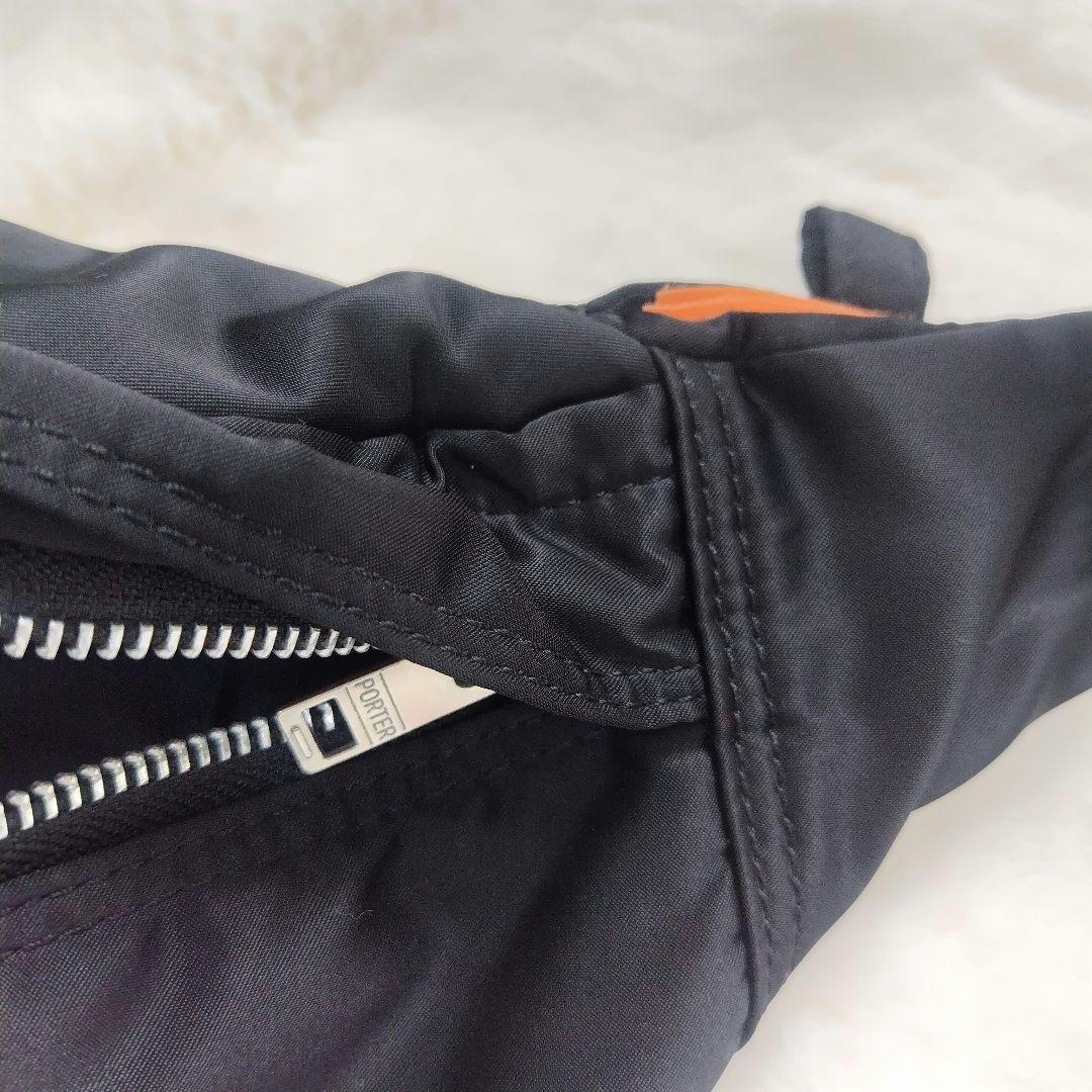 【未使用級】PORTER タンカーボディバッグ ブラック　QRコード付き