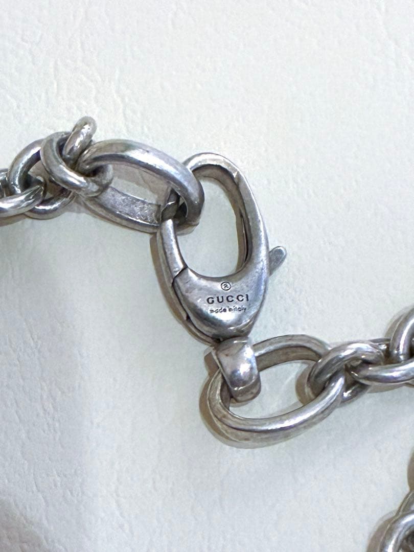 GUCCI GGロゴ SILVER925 チェーンネックレス