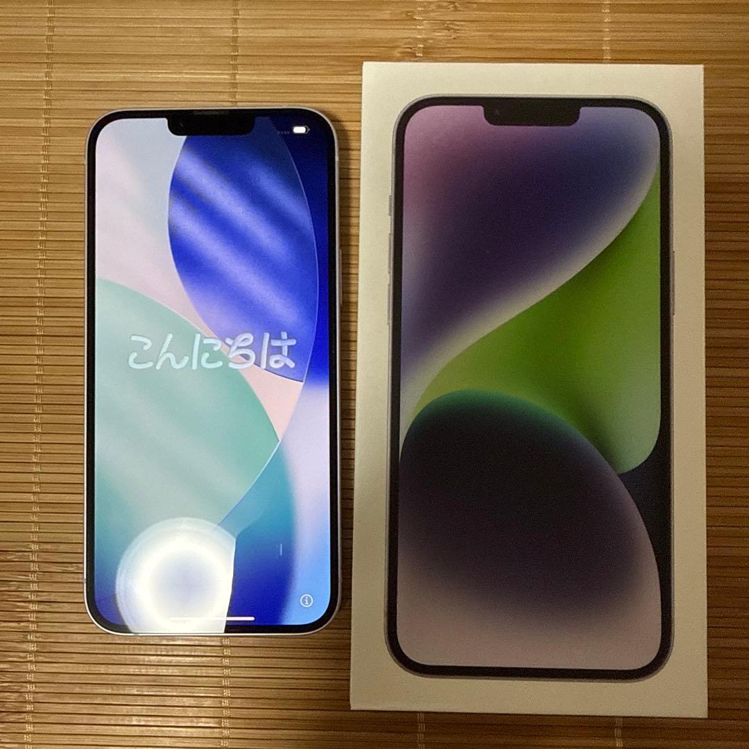 Apple iPhone 14 plus パープル 128GB 本体