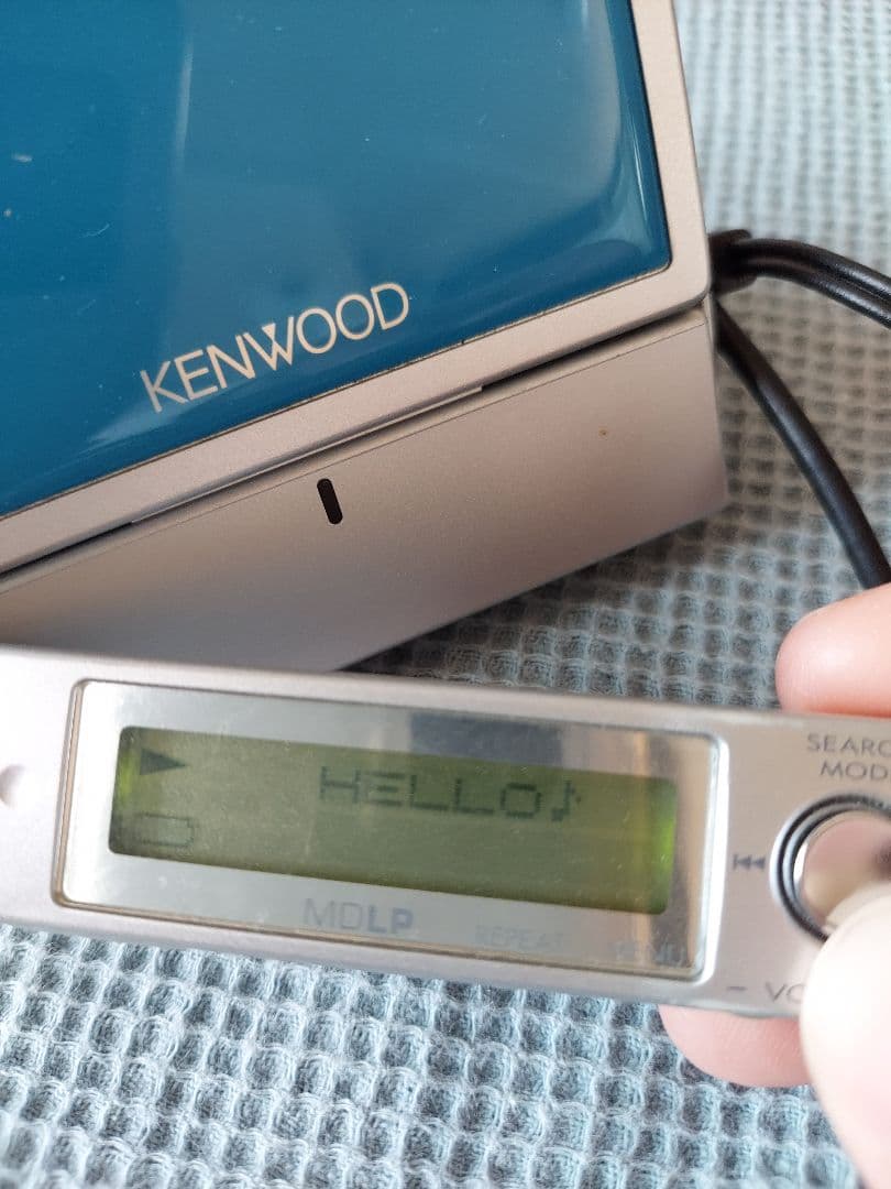 【希少】KENWOOD OMC-S33-L デジタルMDプレーヤー