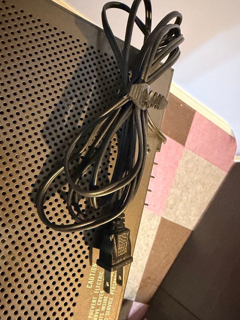 動作品　DENON TU-355 チューナー　デノン　当時物マニュアル付き