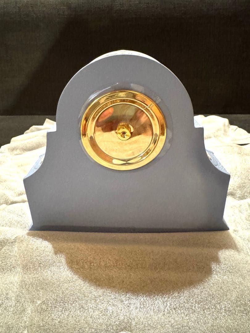 【新品未使用】 ジャスパー ペール ブルー マントルクロック