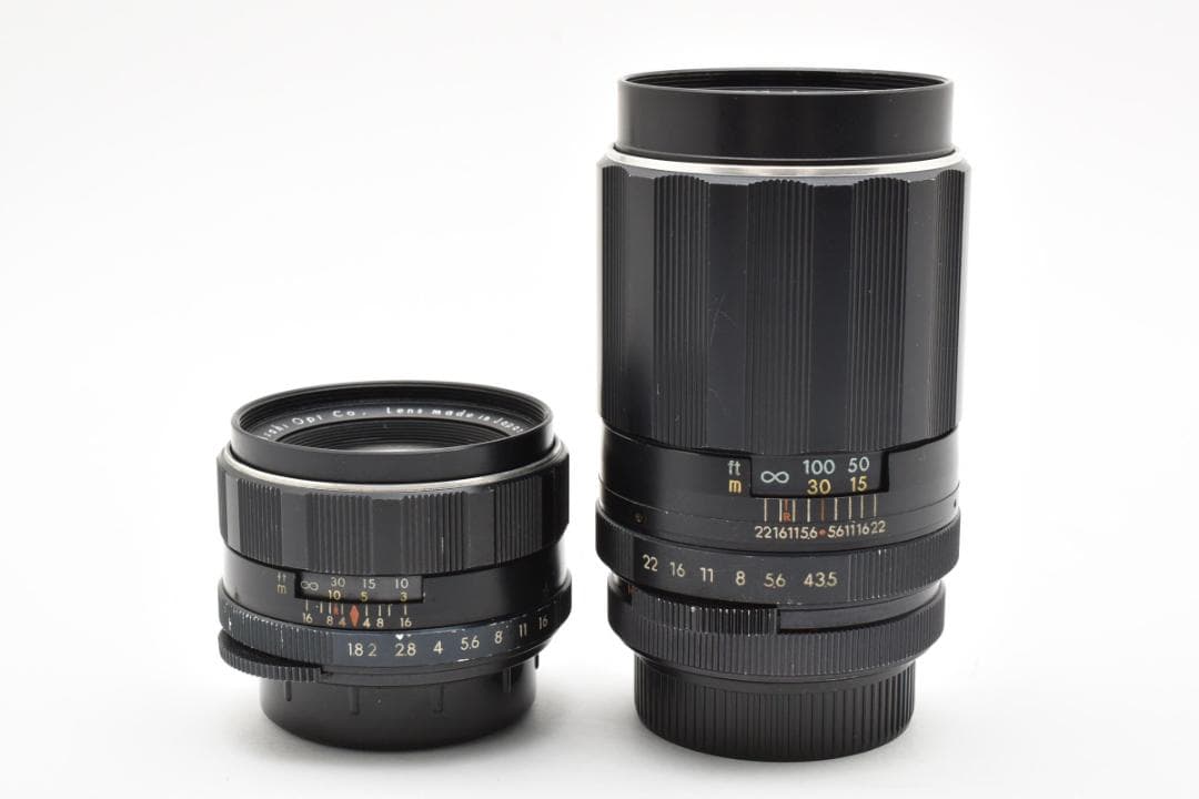 ◎前期型2本セット◎ Super Takumar 55mm 135mm C086
