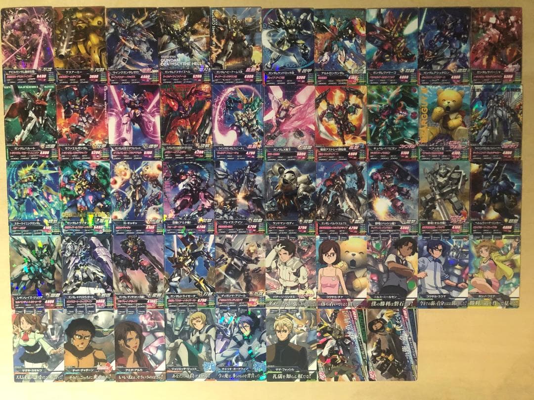 ガンダムトライエイジ　VS1～VS5　243種243枚　レア・コモン　フルコンプ