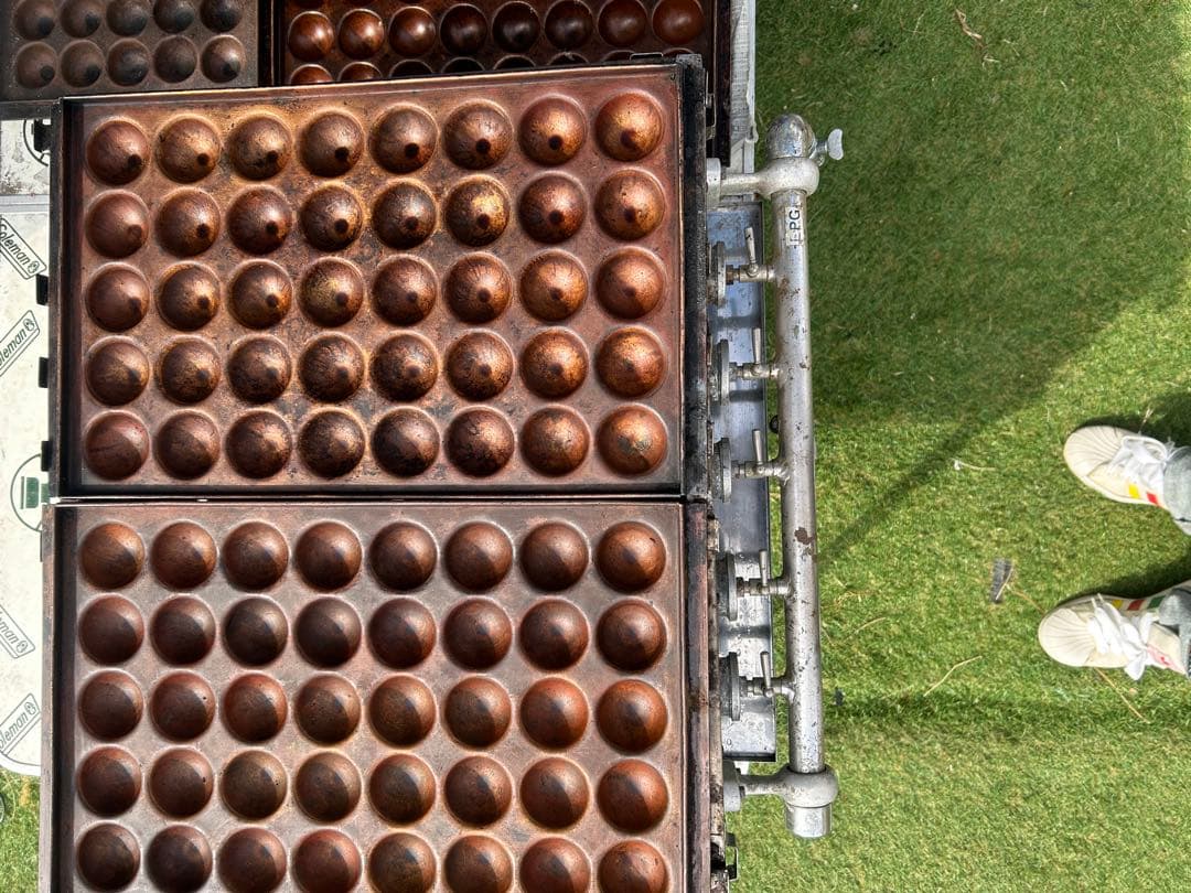 たこ焼き　銅板　プロパンガス　5バーナー