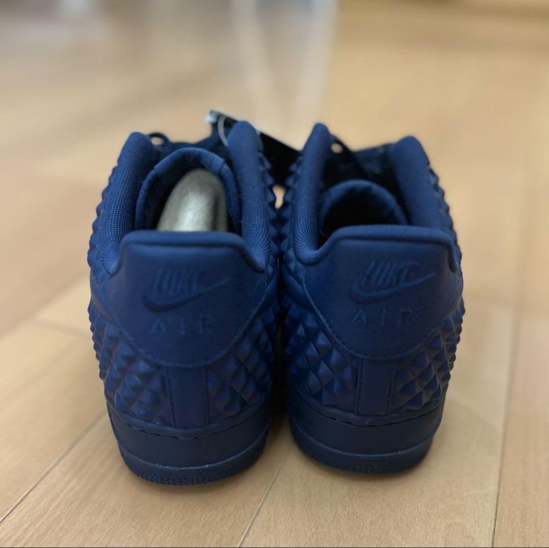 ナイキ エアフォース　スター スタッズ スニーカー ネイビー