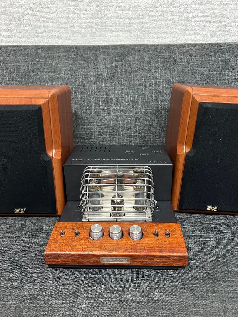 真空管　プリメインアンプ　SW-T10 スピーカーセット