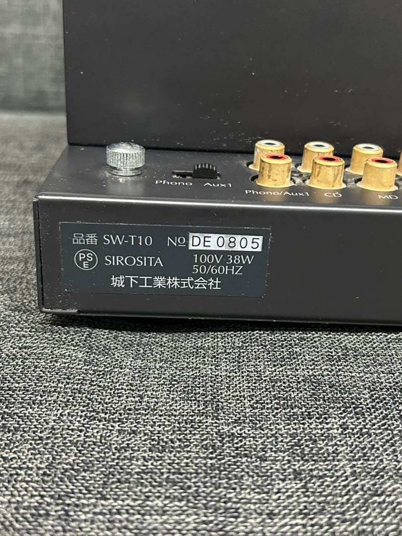真空管　プリメインアンプ　SW-T10 スピーカーセット