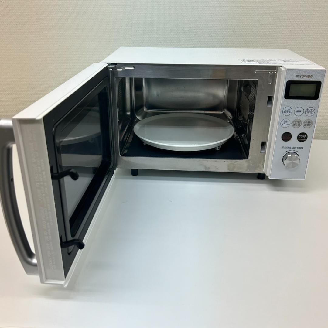 2019年製 アイリスオーヤマ　オーブンレンジ　クリーニング済み