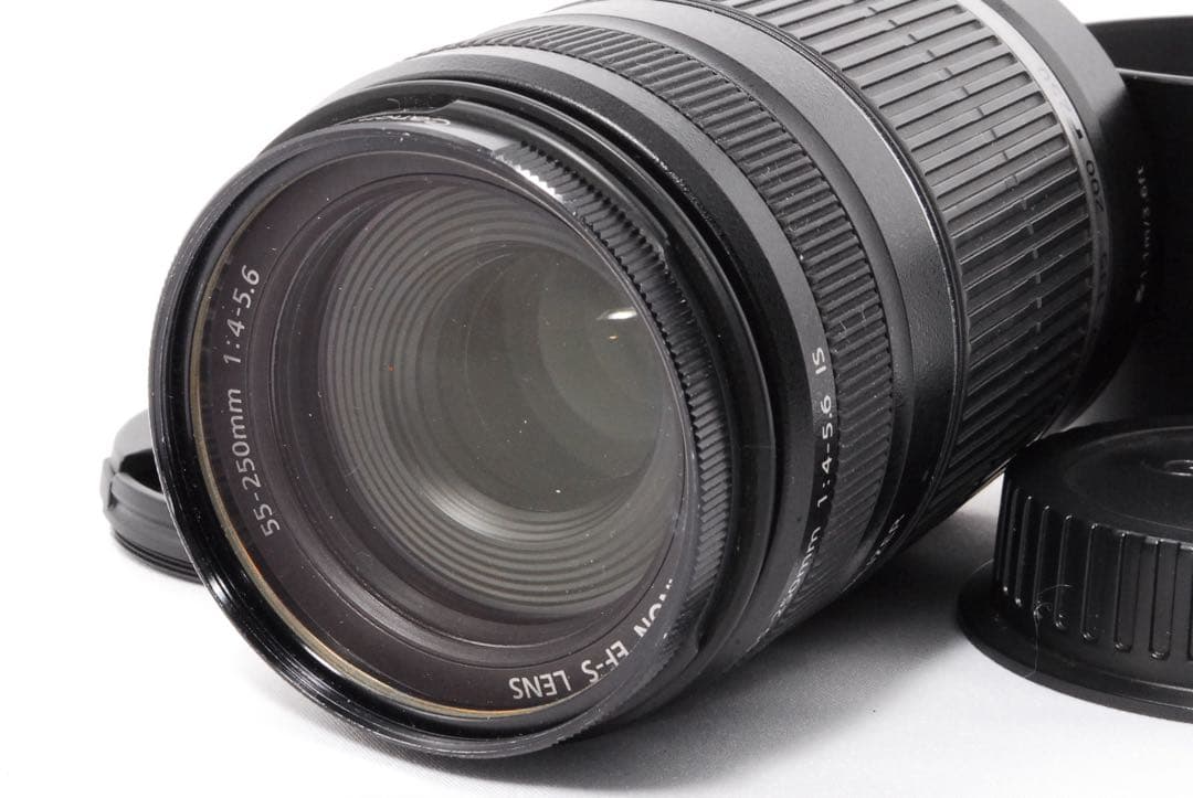 ❤️レンズフード付き❤️Canon 55-250mm IS❤️望遠レンズ❤️美品✨
