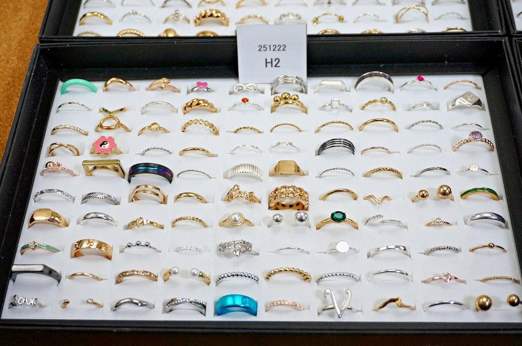 [40A] ファッションリング 500点 指輪 女性 Ny6-251222H2