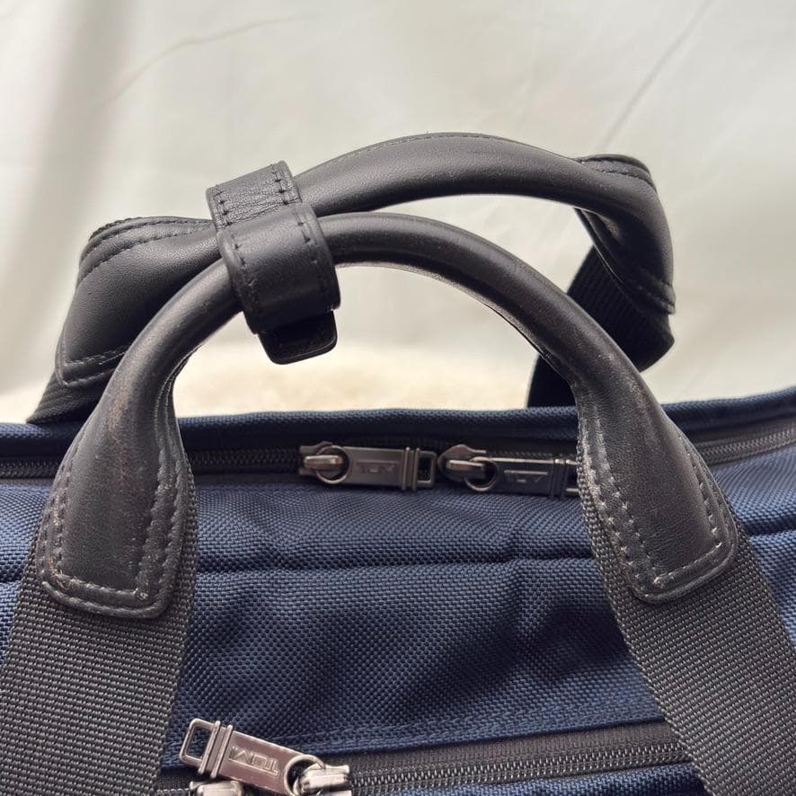 美品✨希少✨3way TUMI ビジネスバッグ リュック ネイビー×黒
