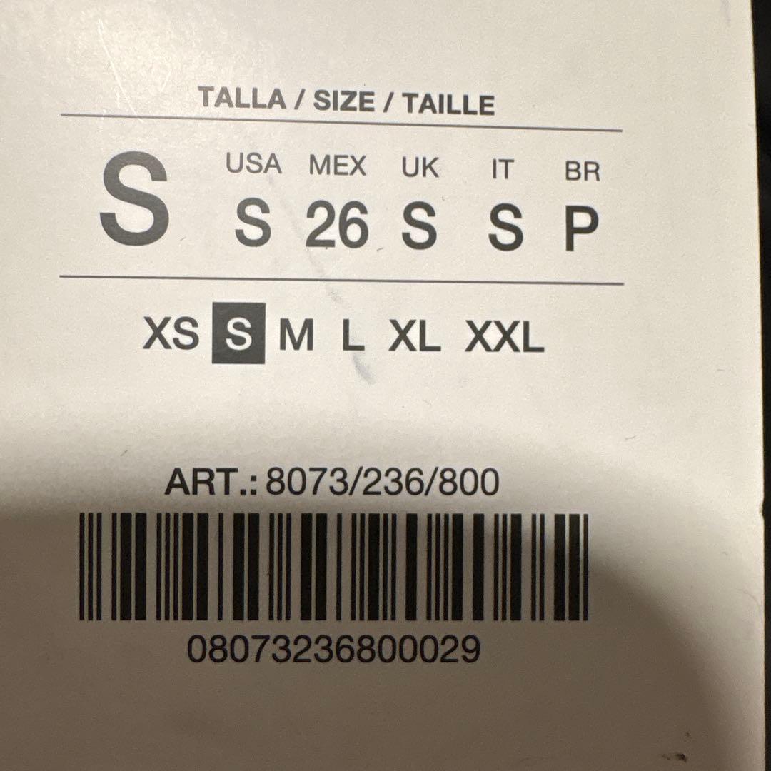 ZARA 撥水ウィンドブレーカーフード付きダウンジャケット S