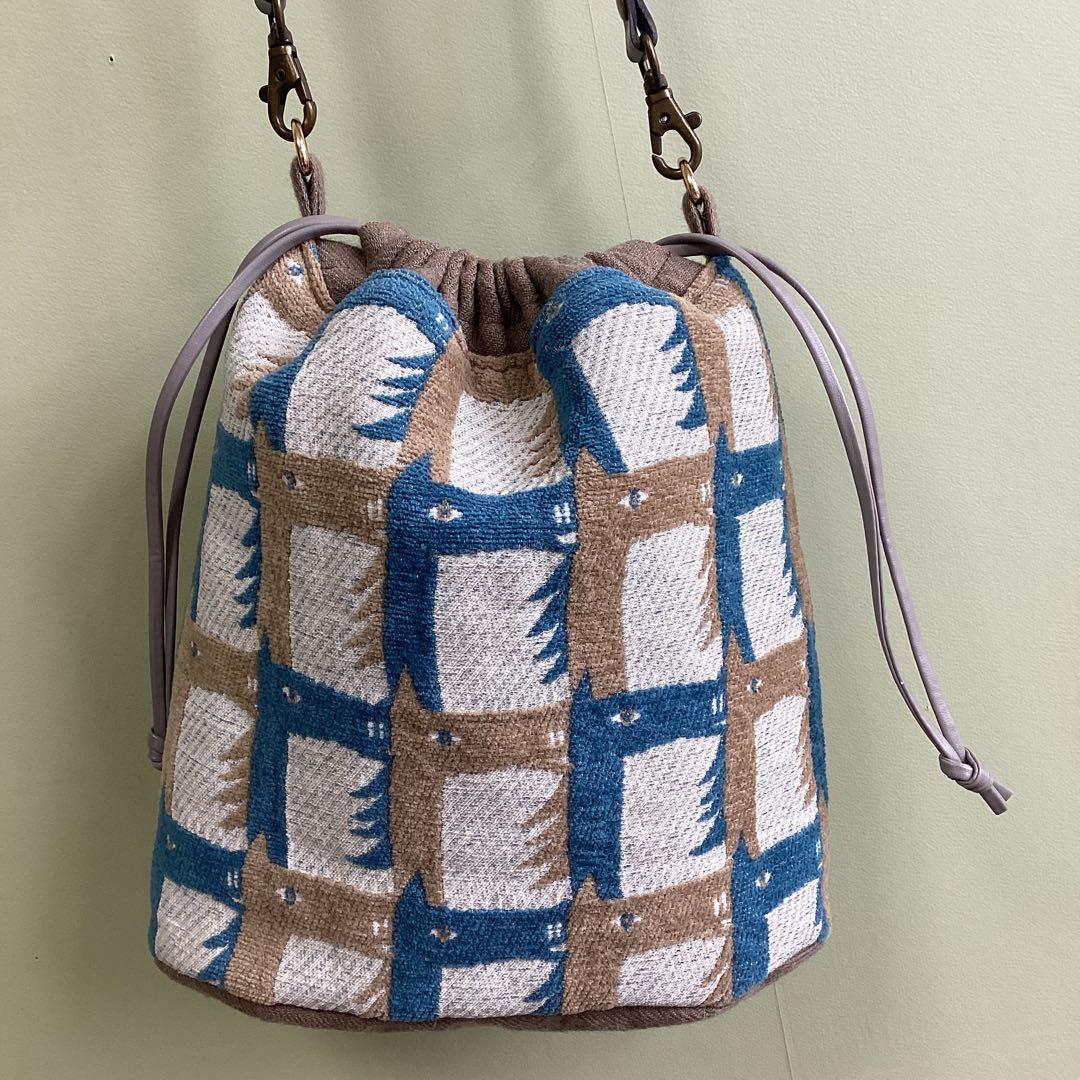 ミナペルホネンthoroughbred ポシェット　ハンドメイド