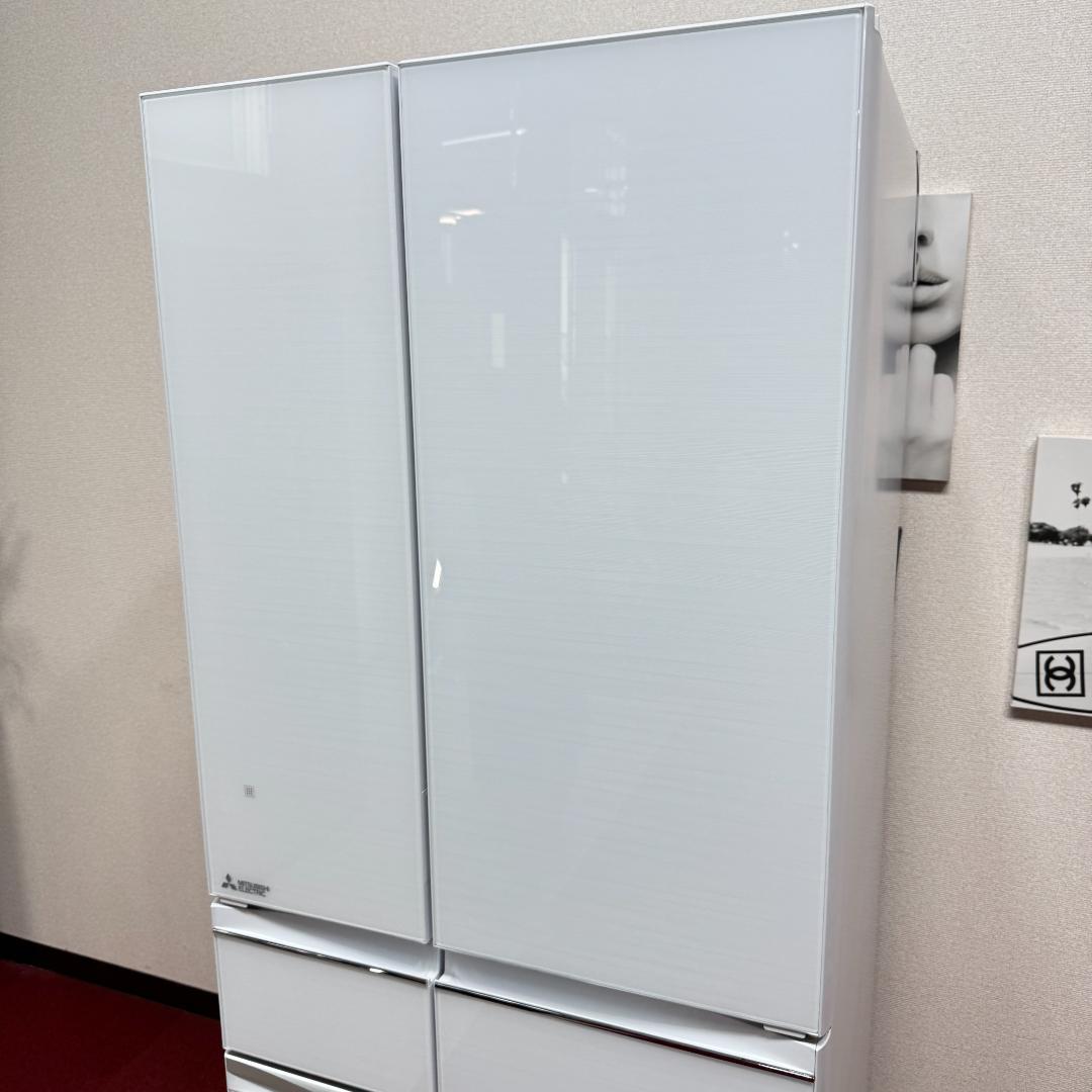 東京23区送料無料　超美品三菱2020年製　6ドア冷蔵庫572L　洗浄/除菌済み