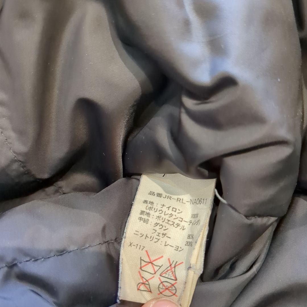 m*離様 90年代 ポロ　ラルフローレン　アーミーダウンジャケット　オリーブグリ
