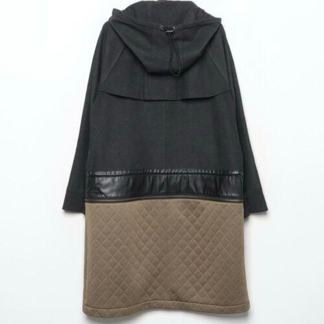 ヴィヴィアンタム コート 2WAY丈 フード 裾切替 ショート丈にも