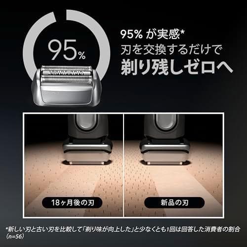 【正規品】ブラウン 替刃 シリーズ8 シェーバー F/C83M-b シルバー 【