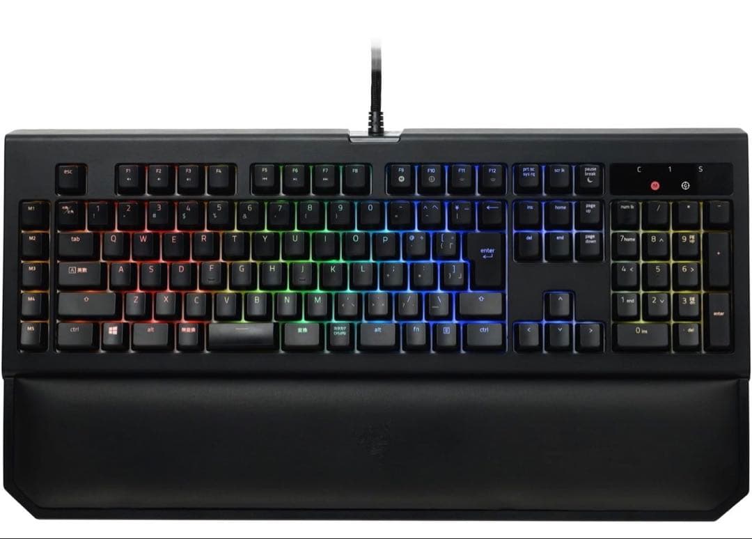 Razer BlackWidowChromaV2 JP 緑軸ゲーミングキーボード