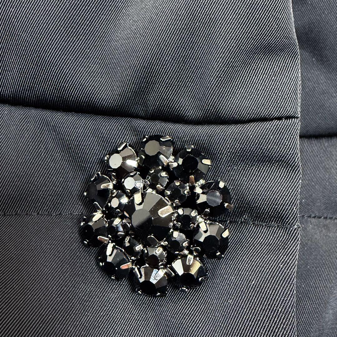 Kate Spadeケイトスペード ダウンジャケット コート リボン ブラック