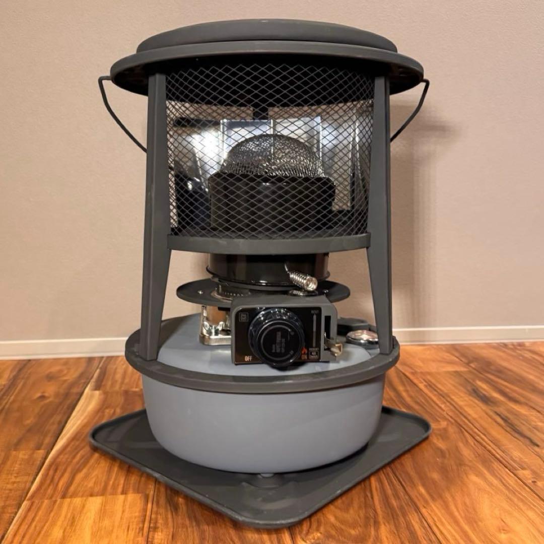 【未使用・業者塗装済】フジカ ハイペット 反射板付き ミリタリー 石油ストーブ