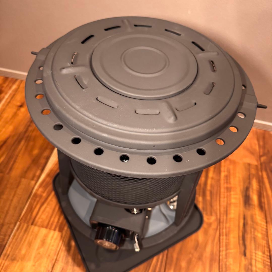 【未使用・業者塗装済】フジカ ハイペット 反射板付き ミリタリー 石油ストーブ