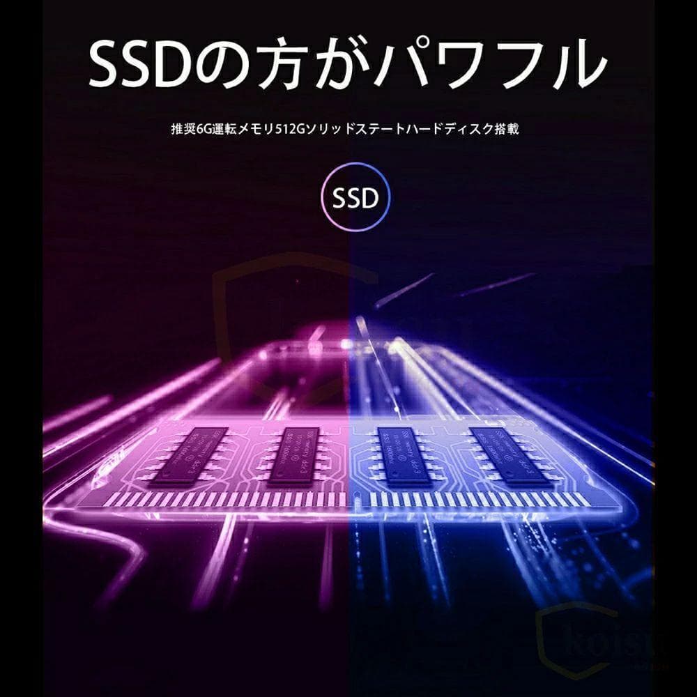 ノートパソコン Celeron N3450 6G/512G 14.1インチ