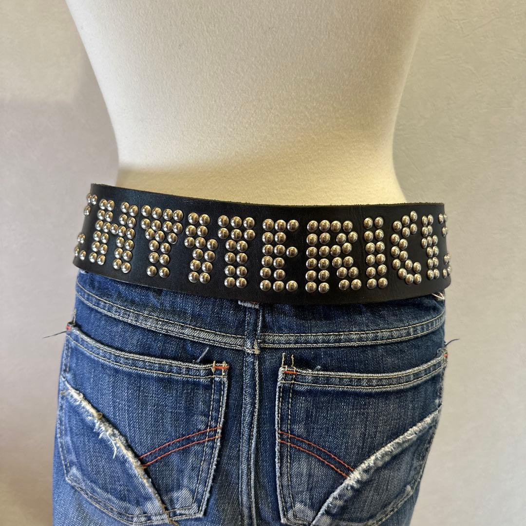 小物 HYSTERIC GLAMOUR archive studs belt Y2K