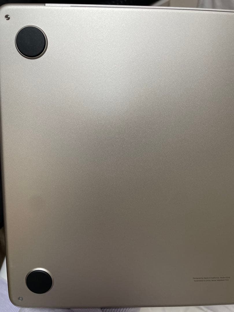 【美品】MacBookAir M3 13㌅ 韓国語キーボード