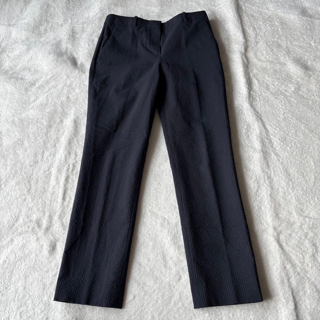 ✨️美品 Theory セオリー サッカー生地 セットアップ ネイビー スーツ